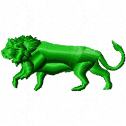 Lion Embroidery Design 11 Lion Embroidery Design 11